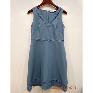 Loft, Dress, size 4, slate blue